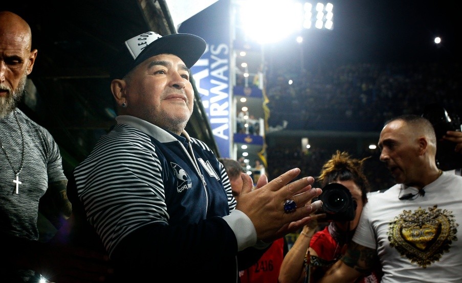 Maradona recordó el debut de la Selección en Italia 1990.(EFE, EFE)