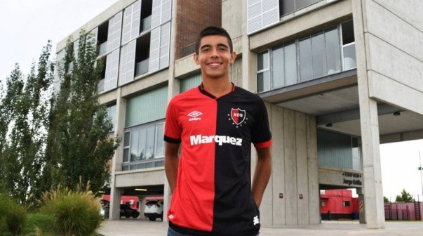 Juan Sforza en Newells.