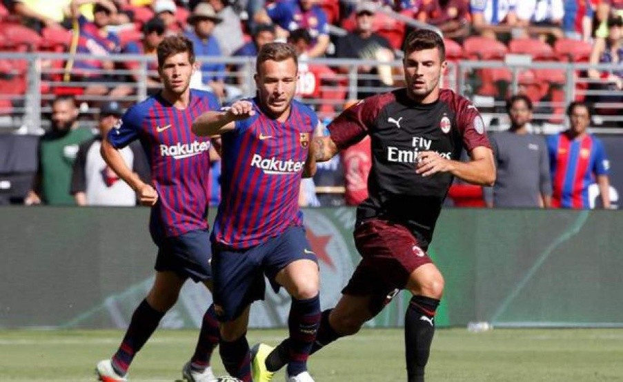 Arthur Melo seguirá su carrera en la Juventus cuando finalice la temporada.(EFE)