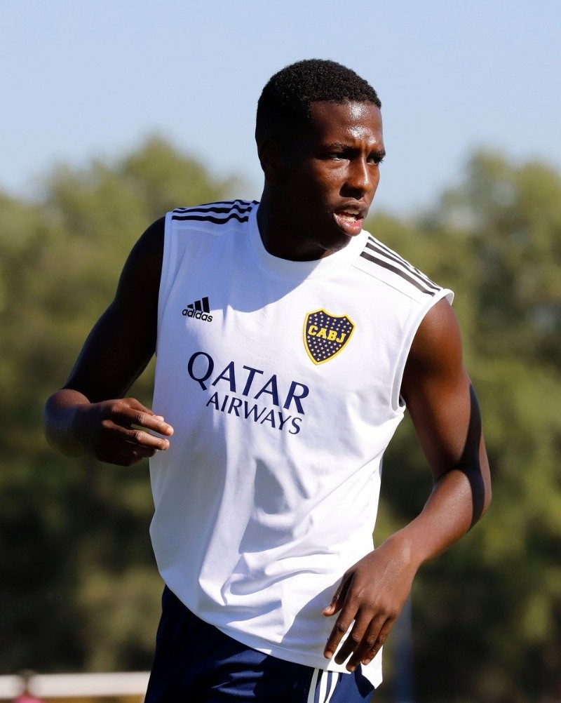 Hurtado en su primer paso por Boca Juniors Hurtado en su primer paso por Boca Juniors