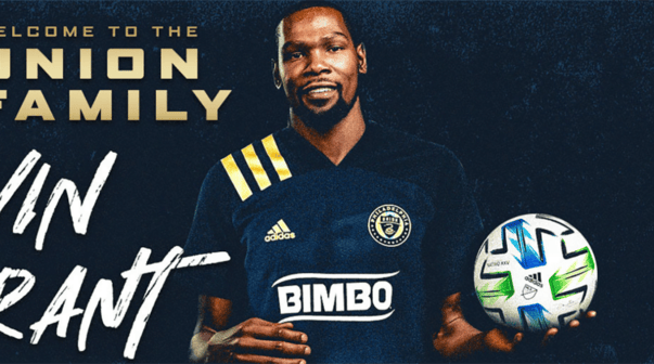 Una estrella de la NBA compró un club de la MLS: Kevin Durant será propietario del Philadelphia Union