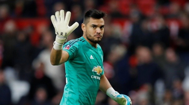 Chiquito Romero, arquero de Manchester United