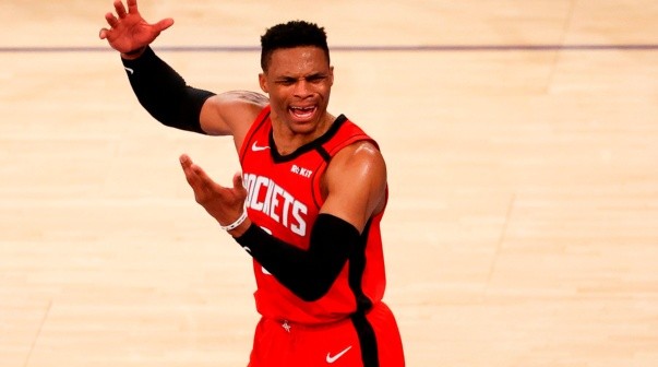 Houston Rockets guard Russell Westbrook tested positive for coronavirus