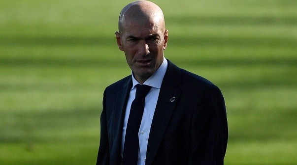 Zinedine Zidane, entrenador de Real Madrid