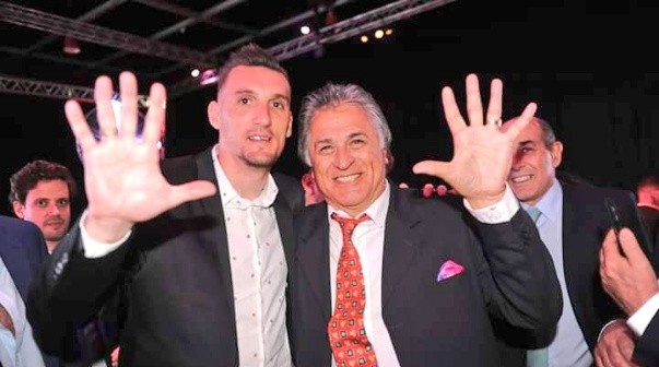 Franco Armani y Pato Fillol, en River