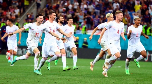 Suiza festeja la clasificación