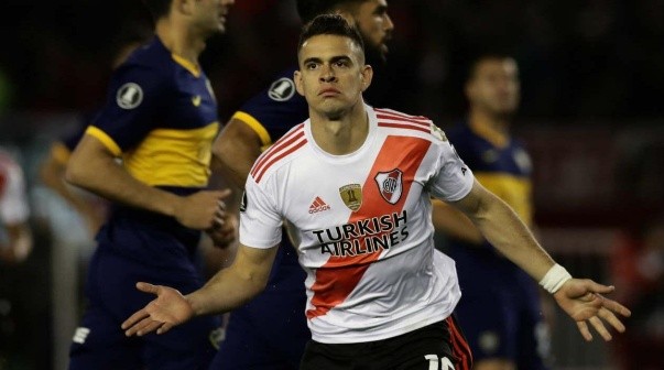 Rafael Santos Borré y su posible regreso a River.