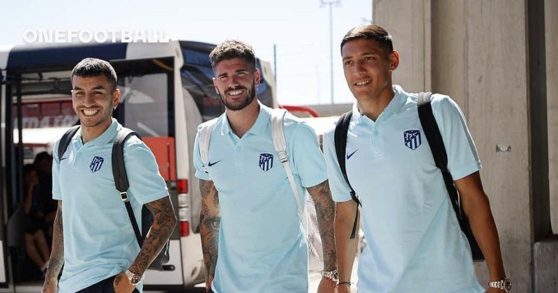 Nahuel Molina es compañero de Rodrigo De Paul, Ángel Correa, Giuliano Simeone y Julián Álvarez en el Atl. Madrid del Nahuel Molina es compañero de Rodrigo De Paul, Ángel Correa, Giuliano Simeone y Julián Álvarez en el Atl. Madrid del