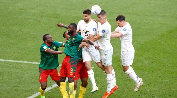 Camerún y Serbia terminaron 3-3 en Qatar