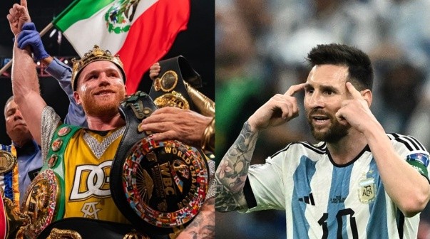 Canelo Álvarez fue polémico y eligió entre Messi y Ronaldo: 