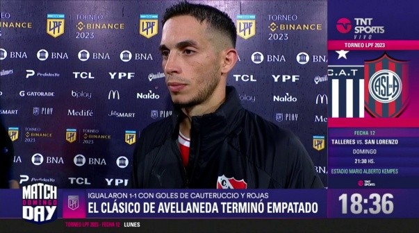 Iván Marcone estalló por el mal arbitraje de Dóvalo