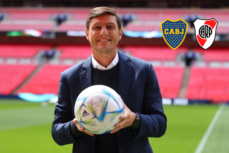 Zanetti sentenció a Boca y River en el Mundial de Clubes Zanetti sentenció a Boca y River en el Mundial de Clubes