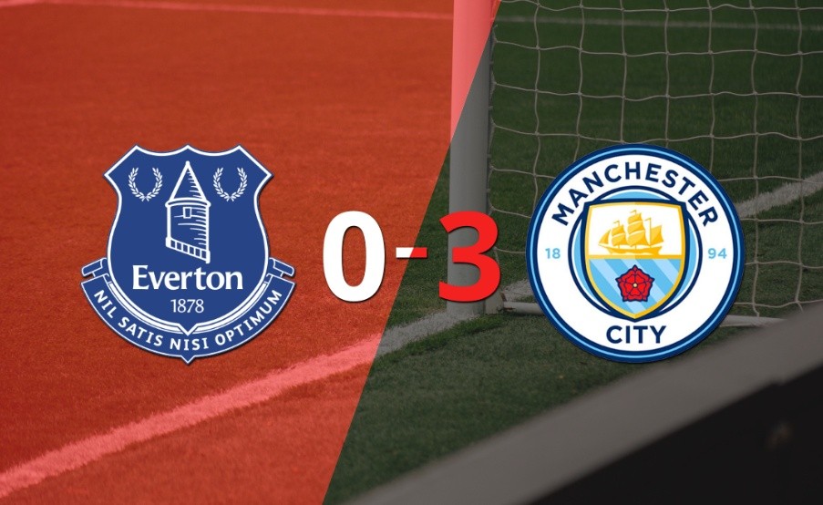 Manchester City golea 3-0 a Everton y Ilkay Gündogan firma doblete
