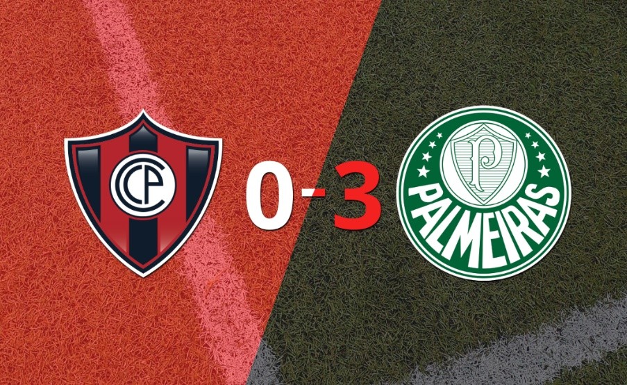 Palmeiras le pasó por encima a Cerro Porteño con doblete de Artur