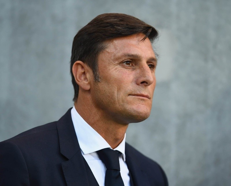 Javier Zanetti le dejó un contundente mensaje a Vaccari en Independiente Javier Zanetti le dejó un contundente mensaje a Vaccari en Independiente