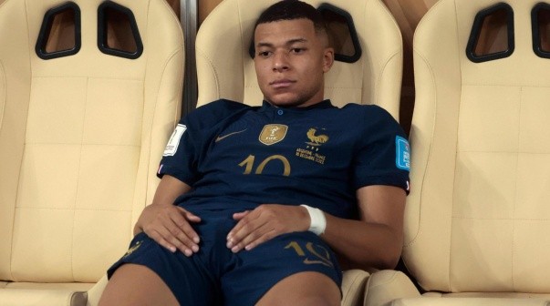Kylian Mbappé, subcampeón del mundo con Francia
