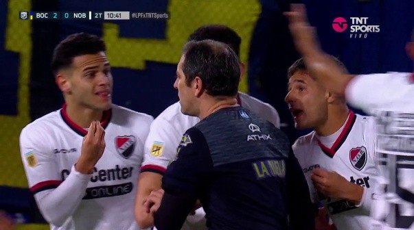 Bronca de un ex River por el VAR en Boca vs. Newell's: 