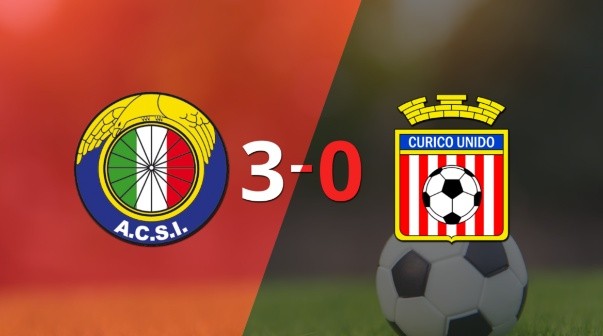 Doblete de Gonzalo Sosa en la goleada de Audax Italiano frente a Curicó Unido