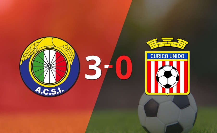 Doblete de Gonzalo Sosa en la goleada de Audax Italiano frente a Curicó Unido