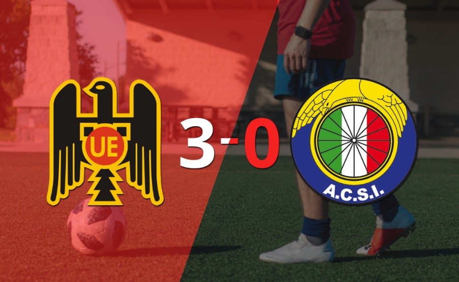 Unión Española derrotó sin complicaciones a Audax Italiano con doblete de Leandro Gárate