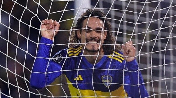 Edinson Cavani, delantero de Boca