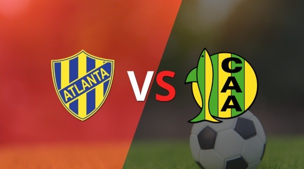 Atlanta y Aldosivi empatan sin goles en el inicio del segundo tiempo
