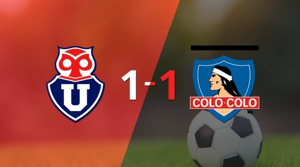 El Superclásico terminó en empate 1-1 en el estadio Estadio Santa Laura-Universidad SEK