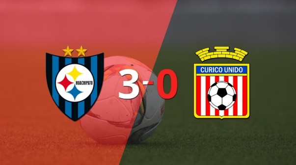 Goleada de Huachipato 3 a 0 sobre Curicó Unido