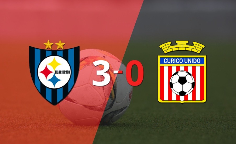 Goleada de Huachipato 3 a 0 sobre Curicó Unido