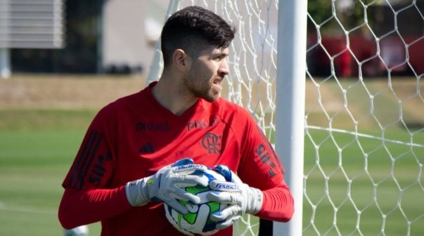 Agustín Rossi, arquero de Flamengo.