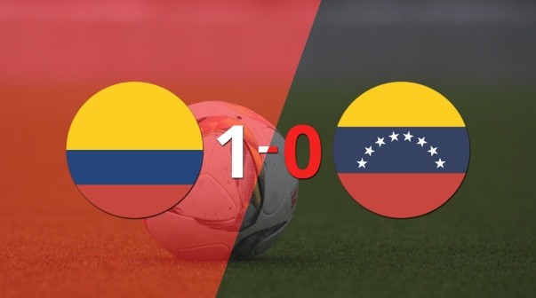Colombia venció por la mínima a Venezuela