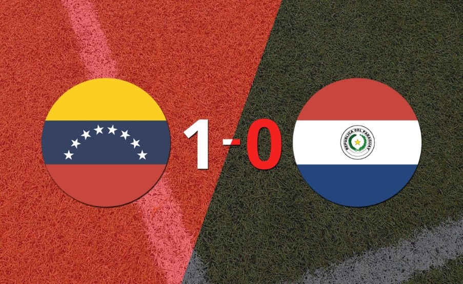 Con lo justo, Venezuela venció a Paraguay 1 a 0 en la Joya de Oriente