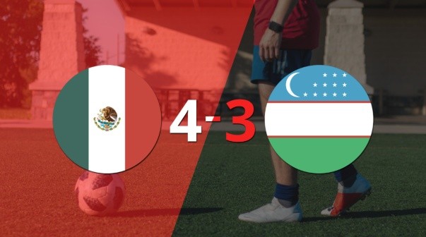 México triunfó en amistoso contra Uzbekistán