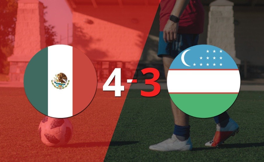México triunfó en amistoso contra Uzbekistán