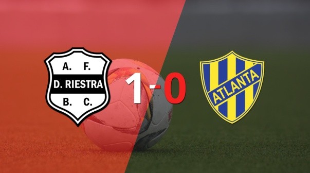 Riestra venció por la mínima a Atlanta