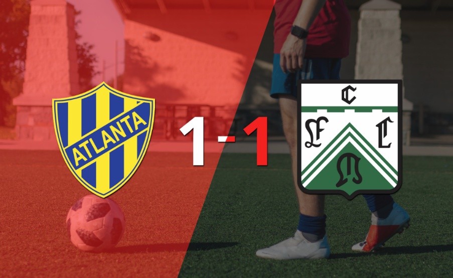 Atlanta no pudo en casa ante Ferro y empataron 1-1