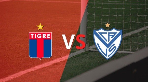 Arranca el segundo tiempo sin goles entre Tigre y Vélez