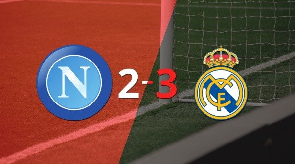 Muchas emociones en el triunfo de Real Madrid sobre Napoli