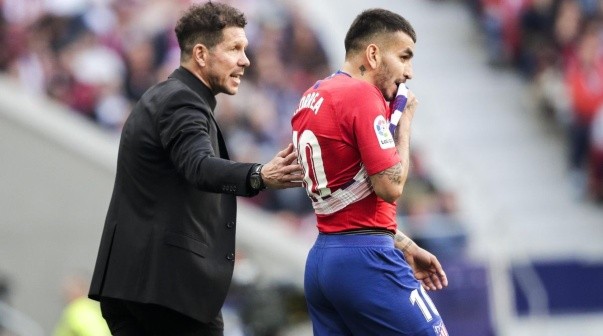 Simeone, tajante con Ángel Correa en el Atlético de Madrid: 