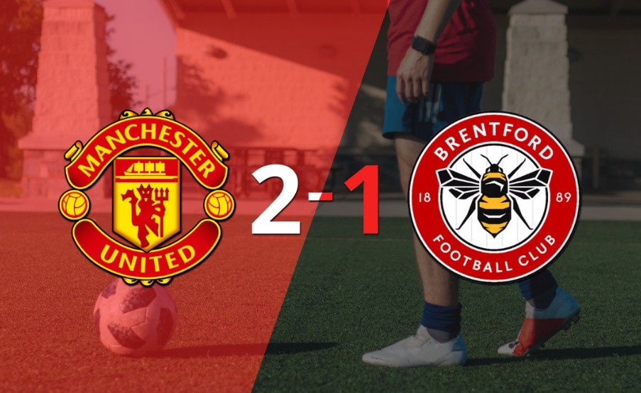 Scott McTominay anota doblete en la victoria por 2 a 1 de Manchester United sobre Brentford