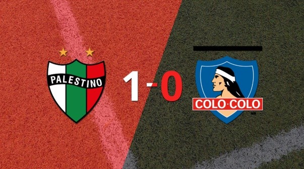 Con lo justo, Palestino venció a Colo Colo 1 a 0 en el imperial de La Cisterna