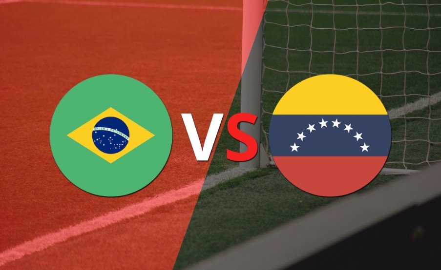 Venezuela iguala el juego ante Brasil