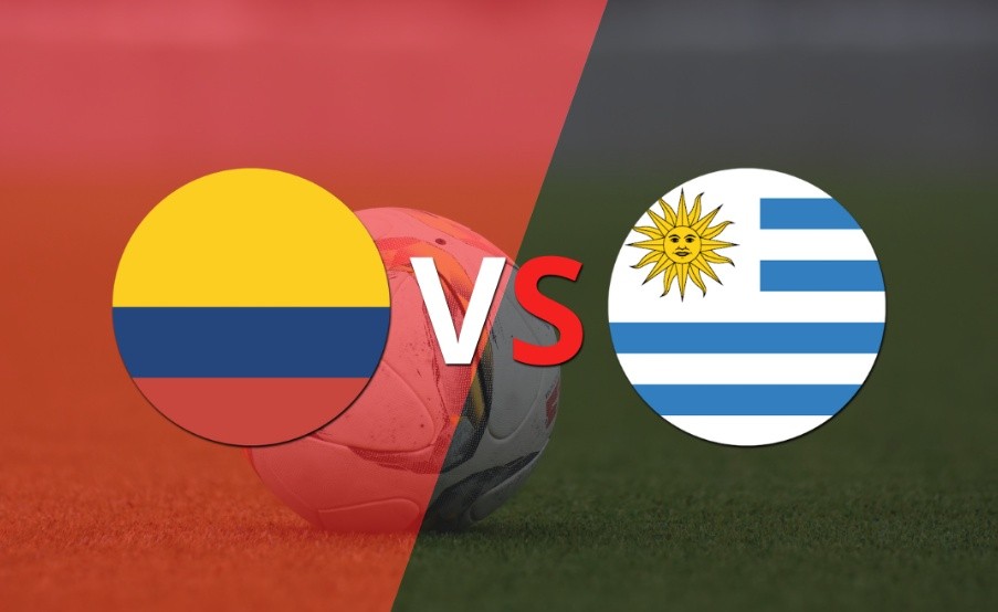Se iguala el juego entre Uruguay y Colombia