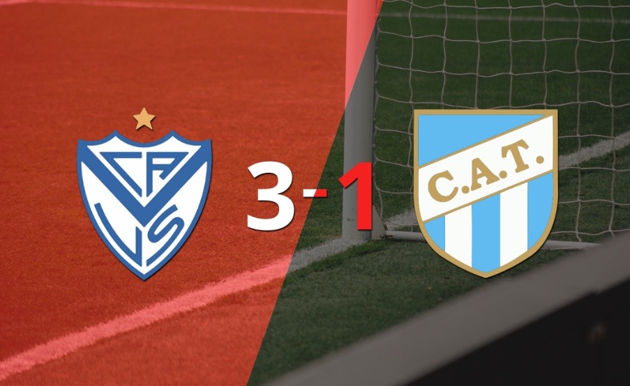 Contundente victoria de Vélez sobre Atlético Tucumán