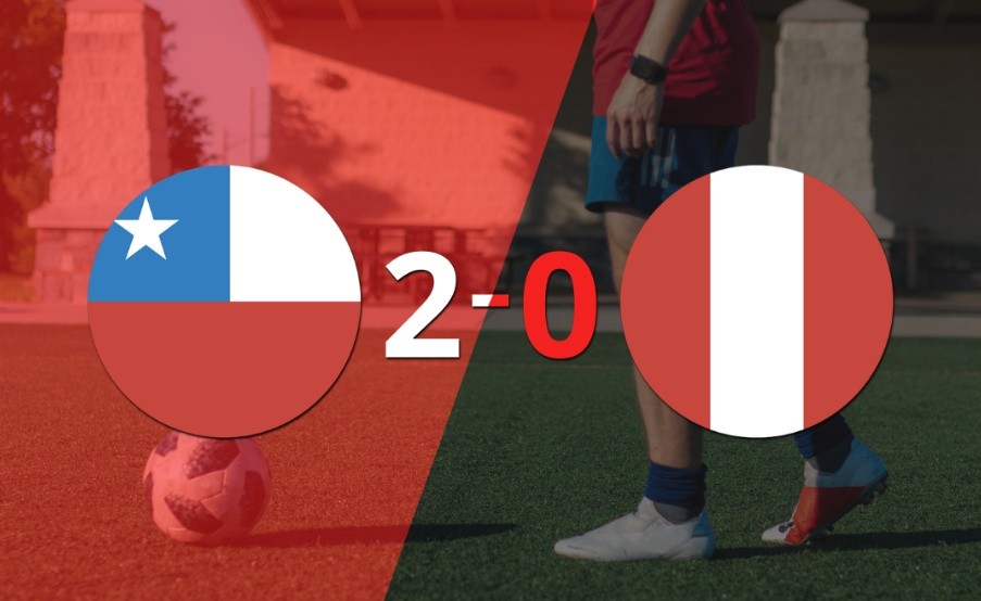 Perú cayó 2-0 en su visita a Chile