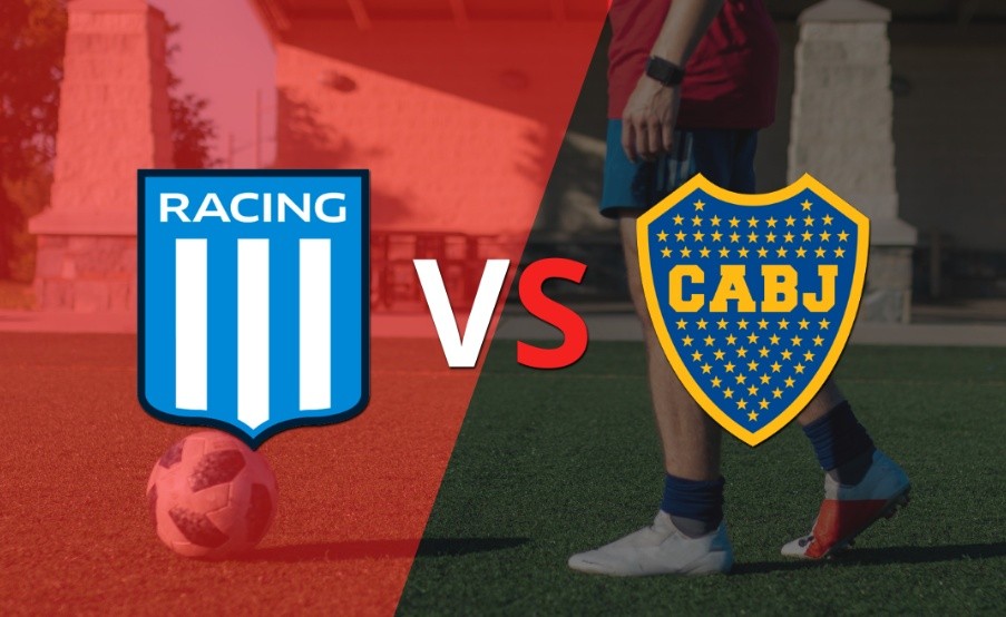 Boca Juniors igualó el juego ante Racing Club