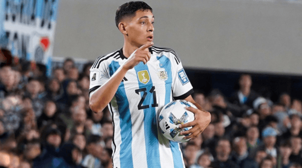 Nahuel Molina, lateral derecho de la Selección Argentina