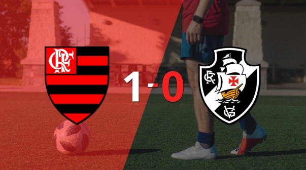 Triunfo 1-0 de Flamengo ante Vasco da Gama por el clásico
