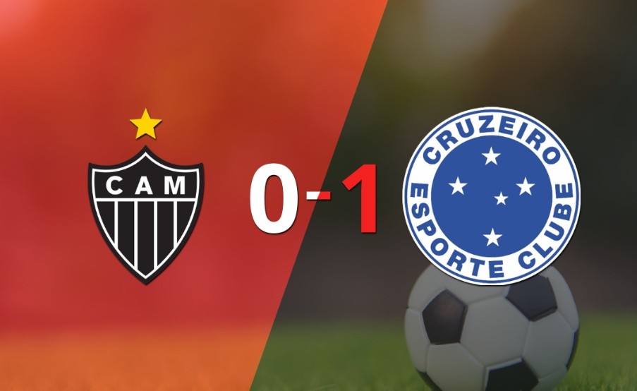 Cruzeiro pasó por encima a Atlético Mineiro, al vencerlo en el clásico Mineiro