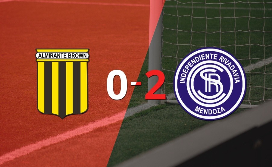 Independiente Mdz. fue superior y venció por dos goles a Almirante Brown en el Olímpico de Córdoba